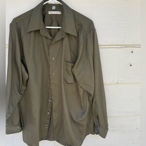 Vintage Men’s Robert Stock 100% Silk dress Shirt